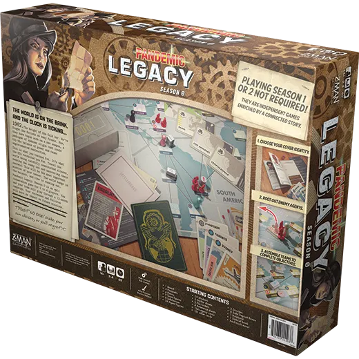 Pandemic Legacy Season 0-101 Board / Card Games-Brain Games OÜ