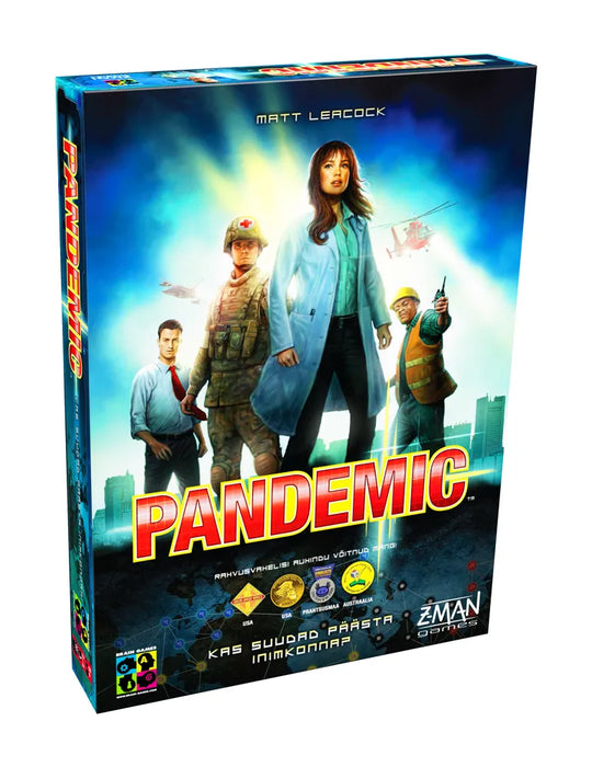 Pandemic-w101 WHS Board / Card Games-Brain Games OÜ
