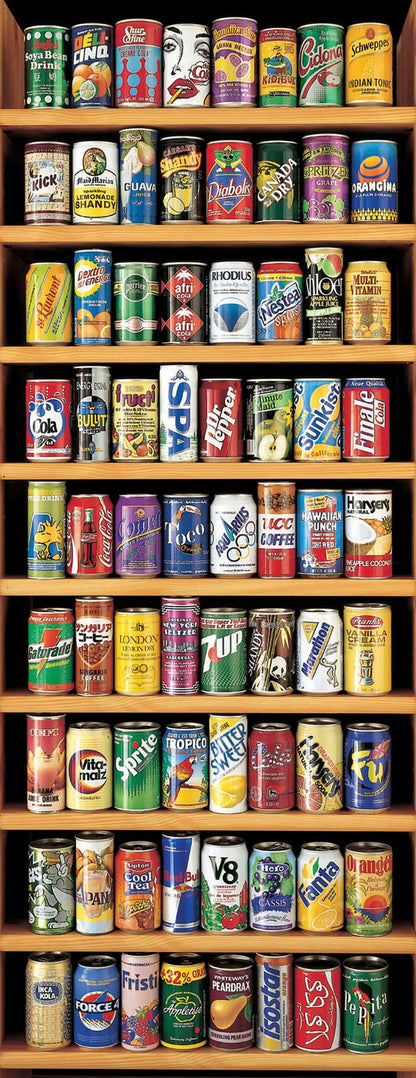Panoraampusle "Soft cans" 2000 tk-w008 WHSX Jigsaw Puzzles-Brain Games OÜ