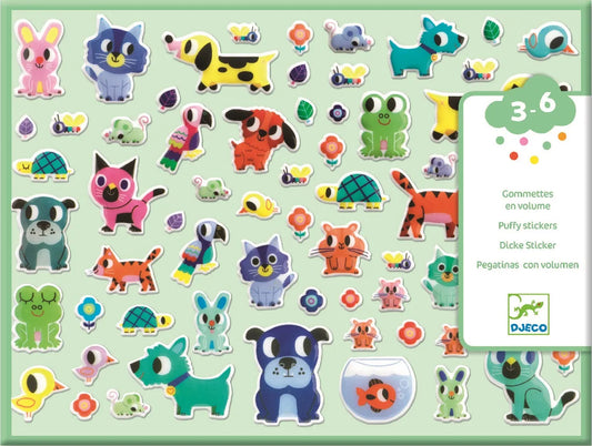 Pehmed kleebised "My little friends"-Lastemängud-Brain Games OÜ