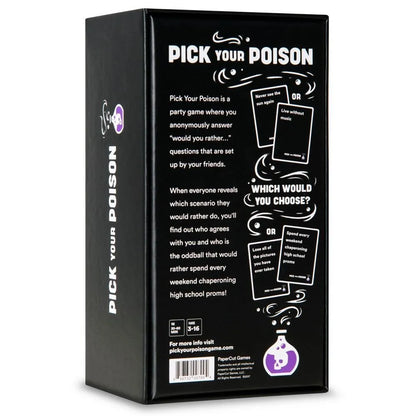 Pick Your Poison-101 Board / Card Games-Brain Games OÜ
