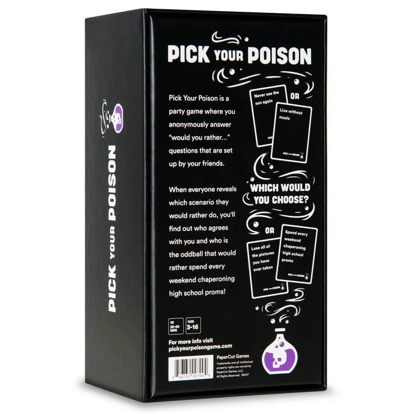 Pick Your Poison-101 Board / Card Games-Brain Games OÜ
