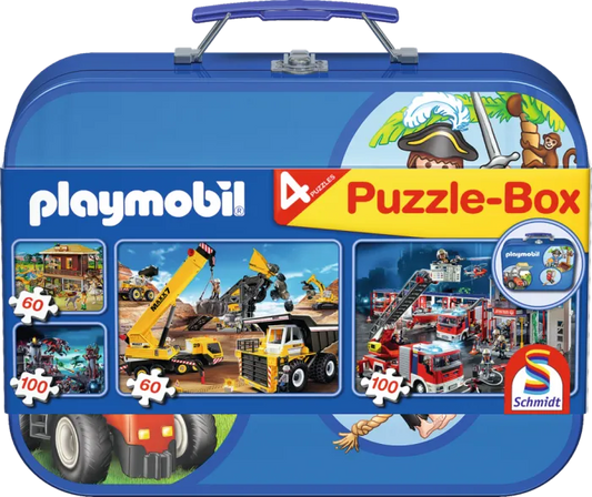 Playmobil box, 2x60, 2x100-w008 WHSX Jigsaw Puzzles-Brain Games OÜ