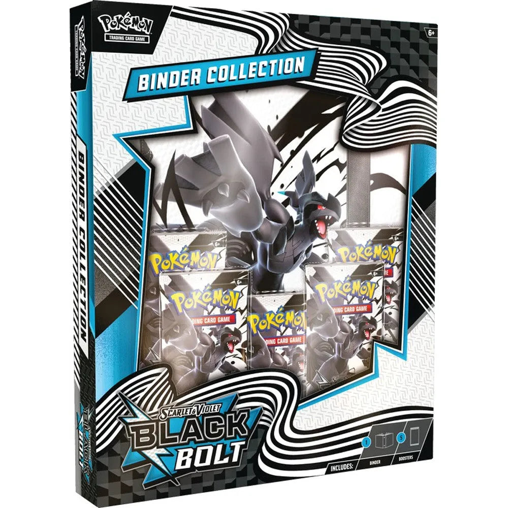 Pokemon: Black Bolt - Binder Collection-Strateegiamängud-Brain Games OÜ