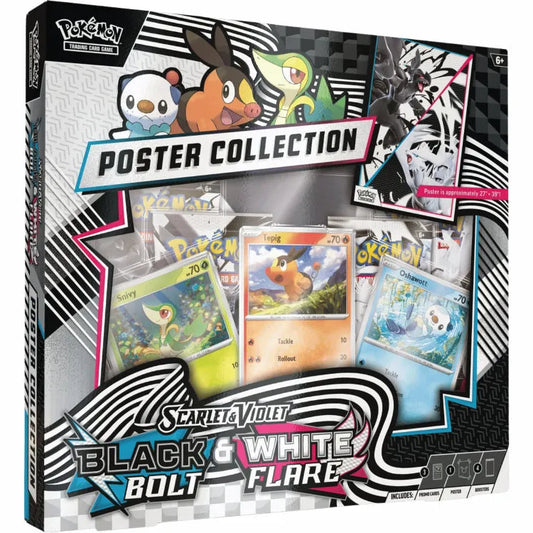 Pokemon: Black Bolt & White Flare Poster Collection-Strateegiamängud-Brain Games OÜ
