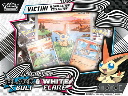Pokemon: Black Bolt & White Flare Victini Illustration Collection-Misc-Brain Games OÜ