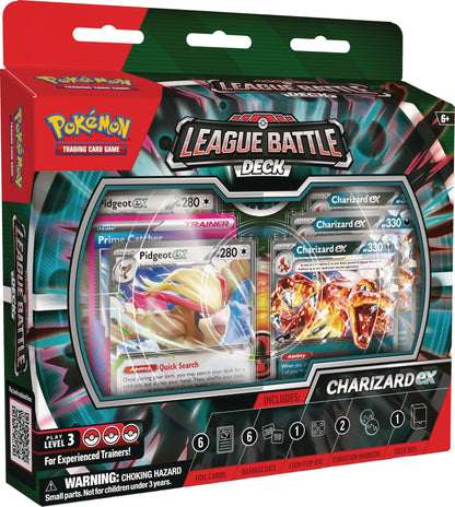 Pokemon: Charizard ex League Battle Deck-Strateegiamängud-Brain Games OÜ