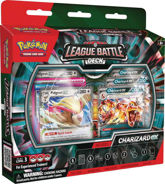 Pokemon: Charizard ex League Battle Deck-Strateegiamängud-Brain Games OÜ