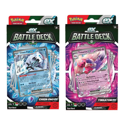 Pokemon: EX Battle Deck - Chien-Pao EX / Tinkaton EX-101 Board / Card Games-Brain Games OÜ