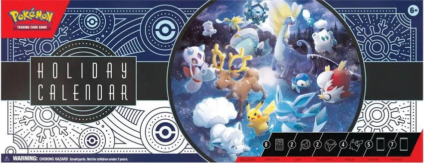 Pokemon: Holiday Calendar (2023)-001 Board / Card Games-Brain Games OÜ