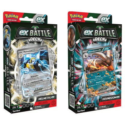 Pokemon: Melmetal/Houndoom ex Battle Deck-Strateegiamängud-Brain Games OÜ