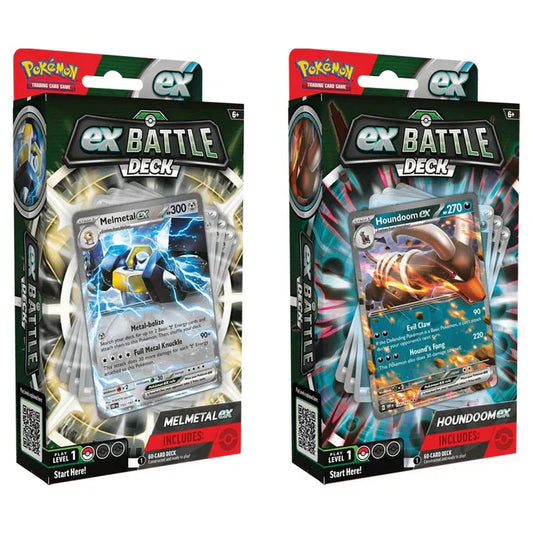 Pokemon: Melmetal/Houndoom ex Battle Deck-Strateegiamängud-Brain Games OÜ