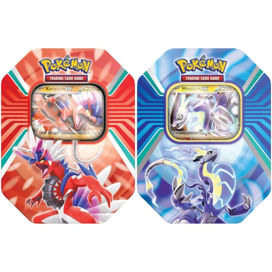 Pokemon: Paldea Legends Tin-001 Board / Card Games-Brain Games OÜ