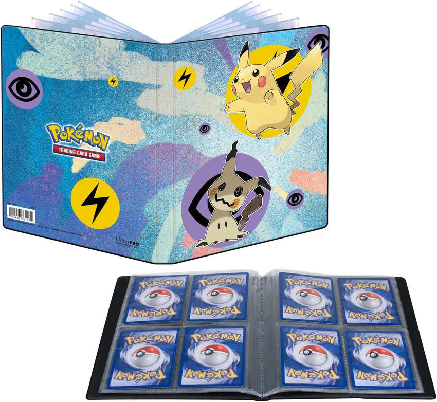 Pokémon Pikachu & Mimikyu 4-Pocket Portfolio-004 Accessories-Brain Games OÜ
