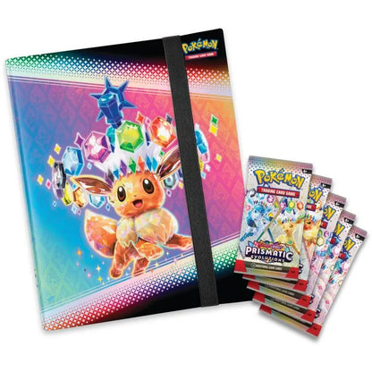 Pokemon: Prismatic Evolutions Binder Collection-Strateegiamängud-Brain Games OÜ