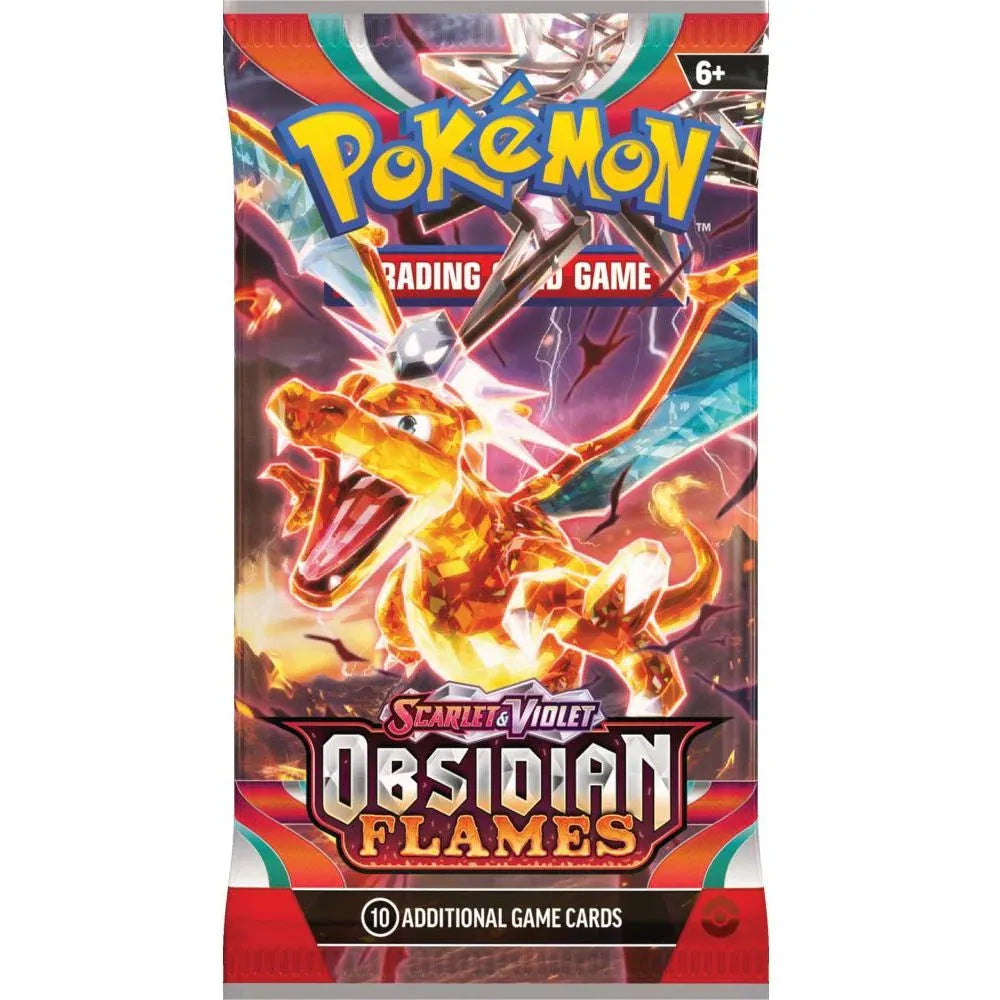 Pokemon: Scarlet & Violet - Obsidian Flames booster-101 Board / Card Games-Brain Games OÜ