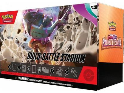 Pokemon: Scarlet & Violet - Paldea Evolved - Build & Battle Stadium-101 Board / Card Games-Brain Games OÜ