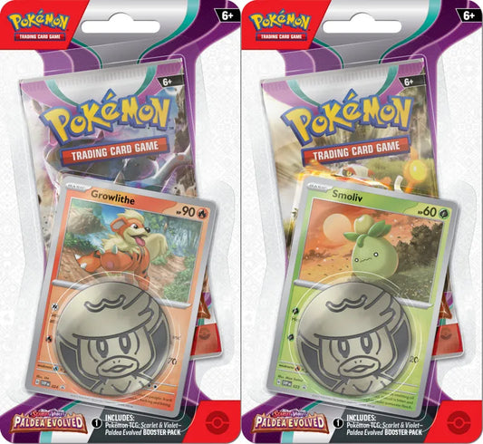 Pokémon: Scarlet & Violet - Paldea Evolved Checklane-101 Board / Card Games-Brain Games OÜ