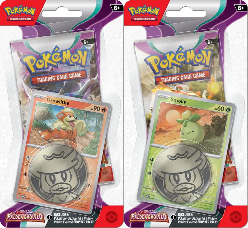 Pokémon: Scarlet & Violet - Paldea Evolved Checklane-101 Board / Card Games-Brain Games OÜ