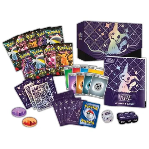 Pokemon: Scarlet & Violet - Paldean Fates Elite Trainer Box-001 Board / Card Games-Brain Games OÜ