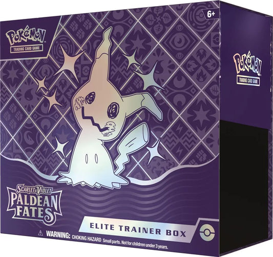 Pokemon: Scarlet & Violet - Paldean Fates Elite Trainer Box-001 Board / Card Games-Brain Games OÜ