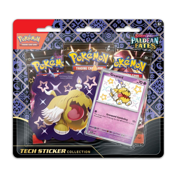 Pokemon: Scarlet & Violet - Paldean Fates Tech Sticker Collection Blister