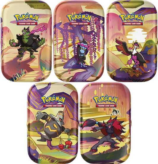 Pokemon: Scarlet & Violet - Shrouded Fable Mini Tin-Strateegiamängud-Brain Games OÜ