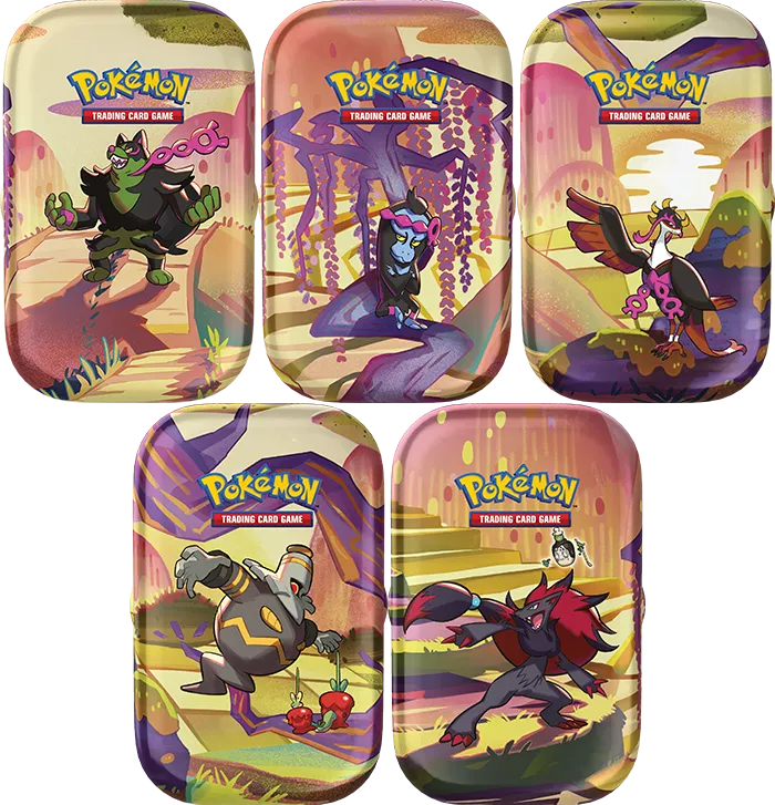 Pokemon: Scarlet & Violet - Shrouded Fable Mini Tin-Strateegiamängud-Brain Games OÜ