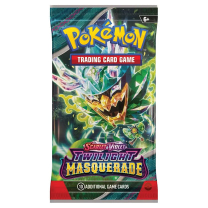 Pokemon: Scarlet & Violet - Twilight Masquerade Booster-Strateegiamängud-Brain Games OÜ