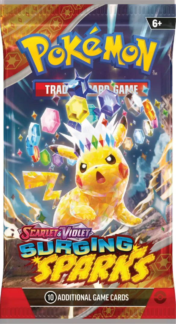 Pokemon: Surging Sparks Booster-001 Board / Card Games-Brain Games OÜ