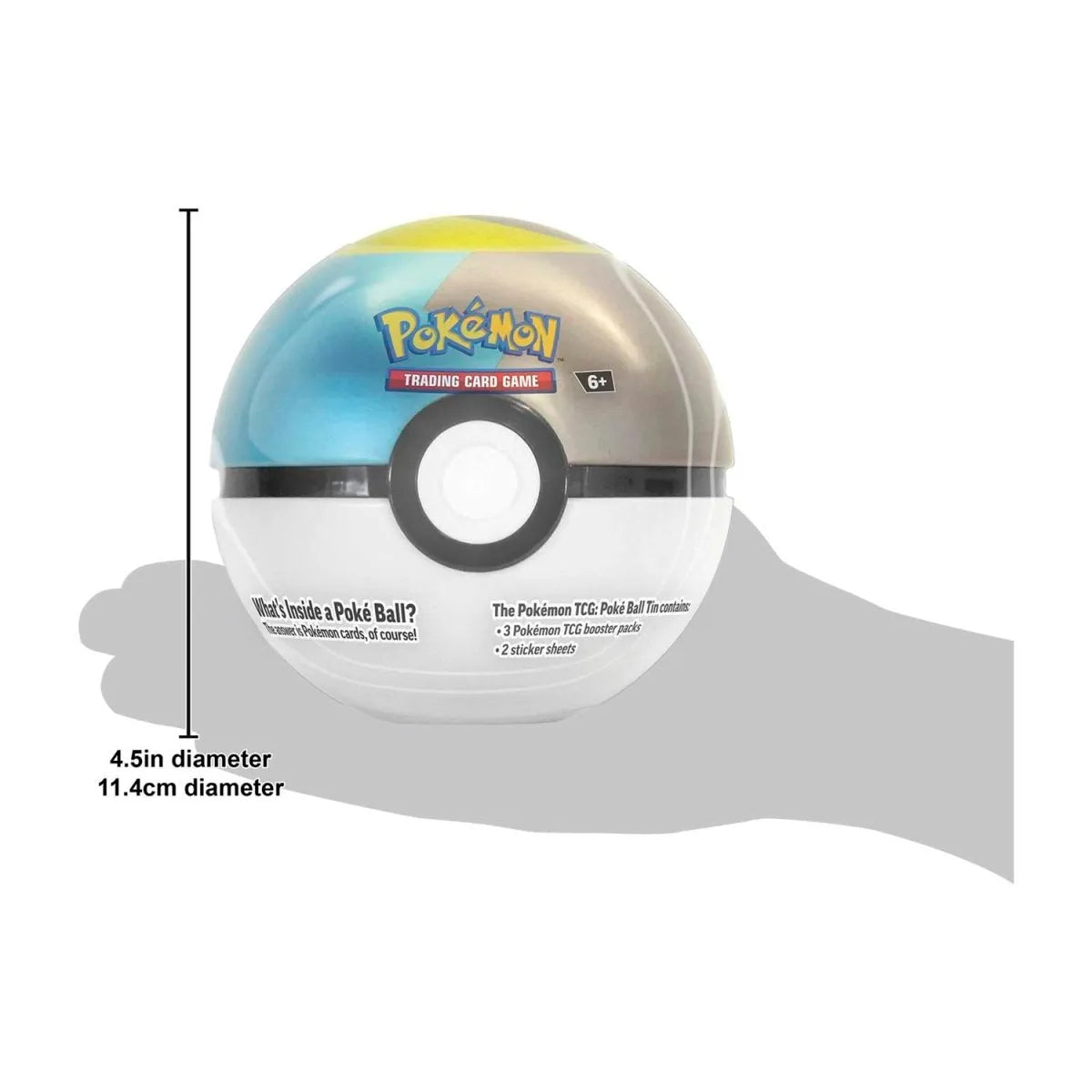 Pokemon Tin Pokeball 2024-Strateegiamängud-Brain Games OÜ