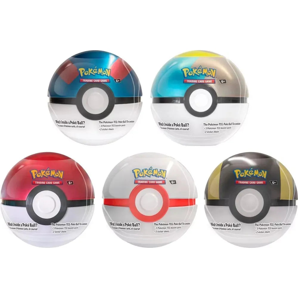 Pokemon Tin Pokeball 2024-Strateegiamängud-Brain Games OÜ