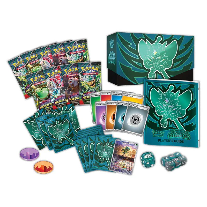 Pokemon: Twilight Masquerade Elite Trainer Box-Misc-Brain Games OÜ