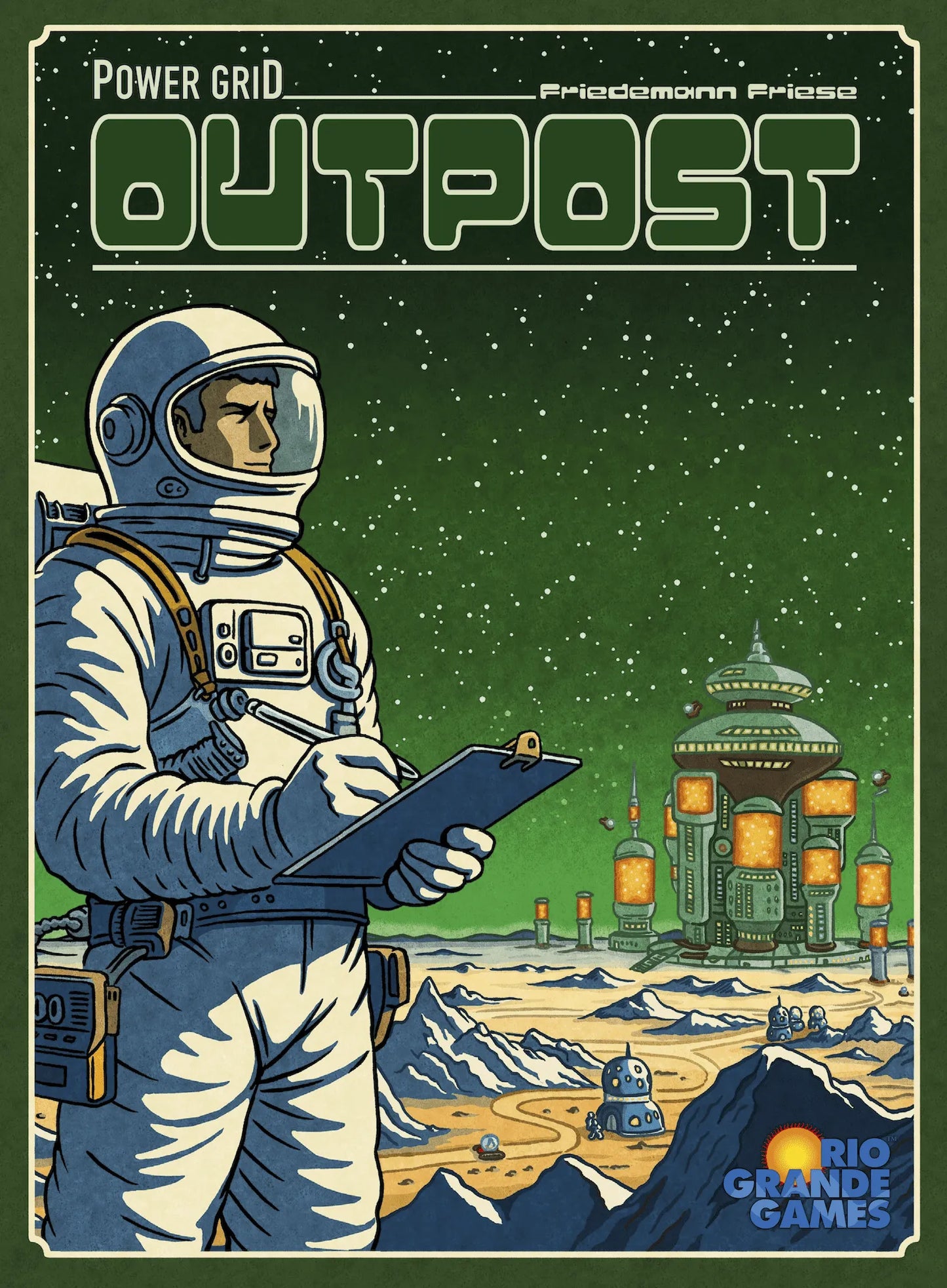 Power Grid: Outpost-Strateegiamängud-Brain Games OÜ