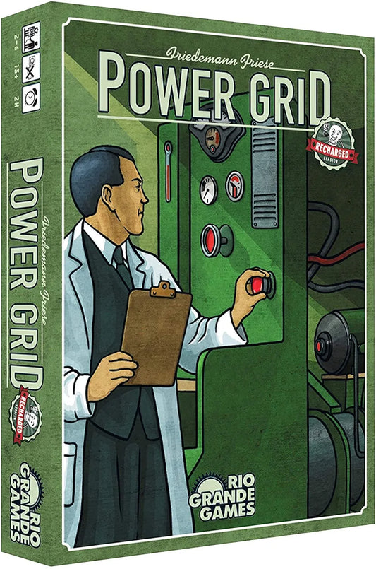 Power Grid Recharged-001 Board / Card Games-Brain Games OÜ