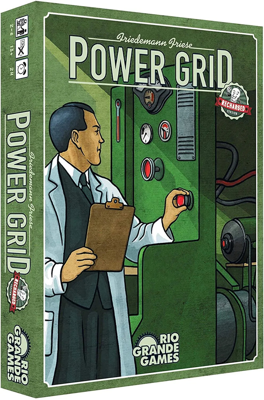 Power Grid Recharged-001 Board / Card Games-Brain Games OÜ
