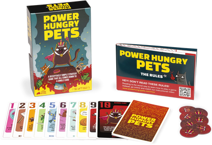 Power Hungry Pets-w001 WHSX Board / Card Games-Brain Games OÜ