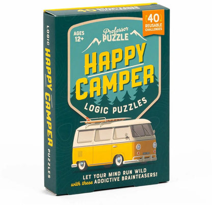 Professor Puzzle: Happy Camper-w111 WHS Creativity & Brain Teasers-Brain Games OÜ