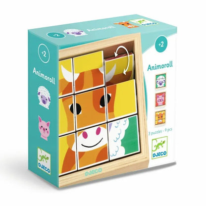 Puiduklotsidega pusle - Animoroll-Pusled-Brain Games OÜ