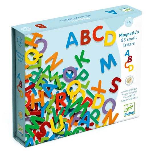 Puidust magnetid "83 small letters"-010 Toys-Brain Games OÜ