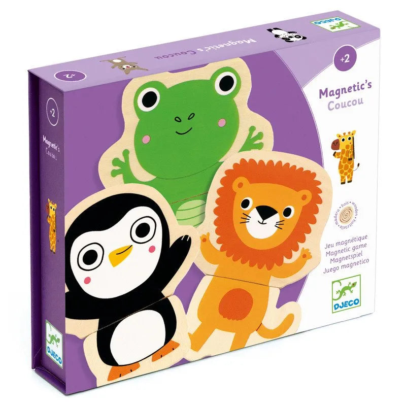 Puidust magnetid "Coucou jungle"-011 Creativity & Brain Teasers-Brain Games OÜ