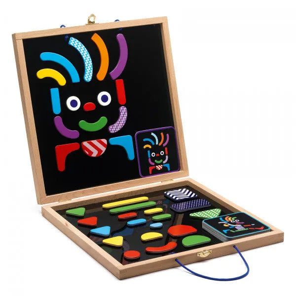 Puidust magnetid "Geocharacter"-011 Creativity & Brain Teasers-Brain Games OÜ