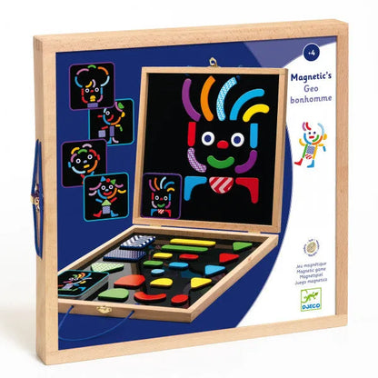 Puidust magnetid "Geocharacter"-011 Creativity & Brain Teasers-Brain Games OÜ