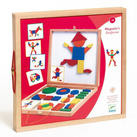 Puidust magnetid "Geoform"-011 Creativity & Brain Teasers-Brain Games OÜ