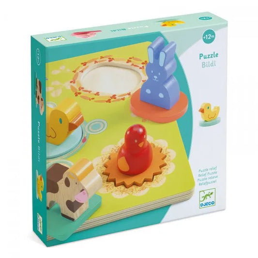 Puidust pusle "Duck & friends"-011 Creativity & Brain Teasers-Brain Games OÜ