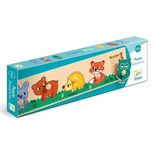 Puidust pusle "Forest'n'co"-Pusled-Brain Games OÜ