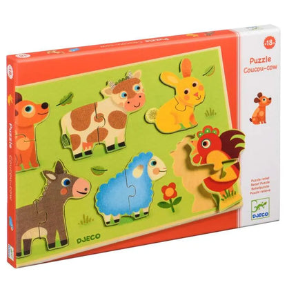 Puidust pusle "Hello meadow"-011 Creativity & Brain Teasers-Brain Games OÜ
