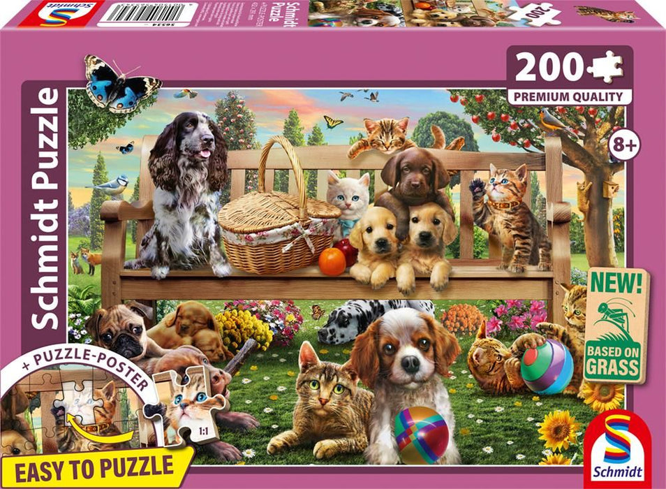 Pusle "A garden picnic for dogs and cats" 200 tk