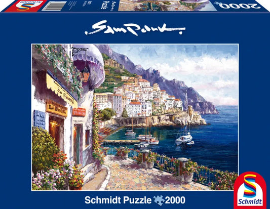 Pusle "Afternoon in Amalfi" 2000 tk-w008 WHSX Jigsaw Puzzles-Brain Games OÜ