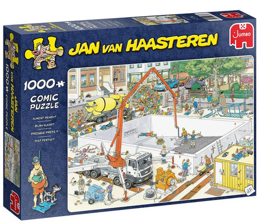Pusle "Almost ready" 1000 tk-108 Jigsaw Puzzles-Brain Games OÜ